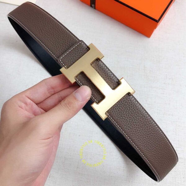 Thắt lưng Hermes màu nâu Like Auth