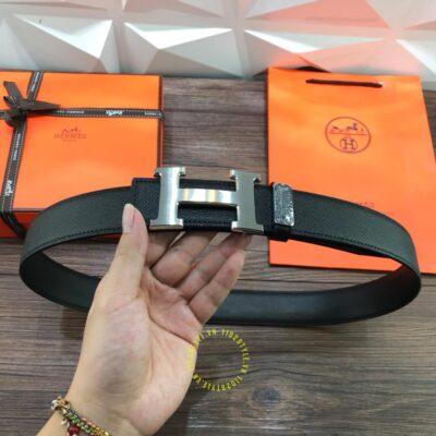 Thắt lưng Hermes Like Auth khóa bạc