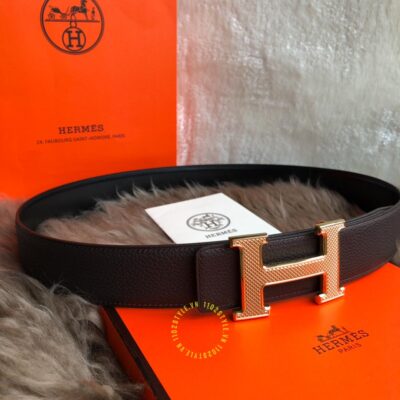 Thắt lưng Hermes Like Auth dây nâu