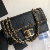 Túi nữ Chanel đeo chéo màu đen phiên bản chất lượng cao