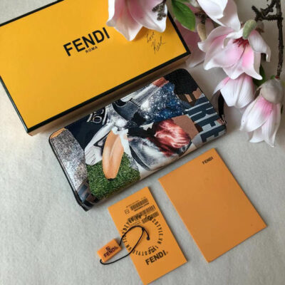 ví dài cầm tay Fendi