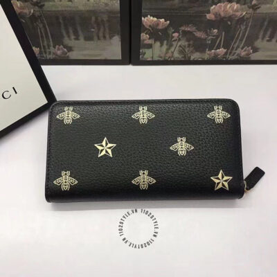 Giới thiệu về mẫu ví Gucci nam con ong màu đen