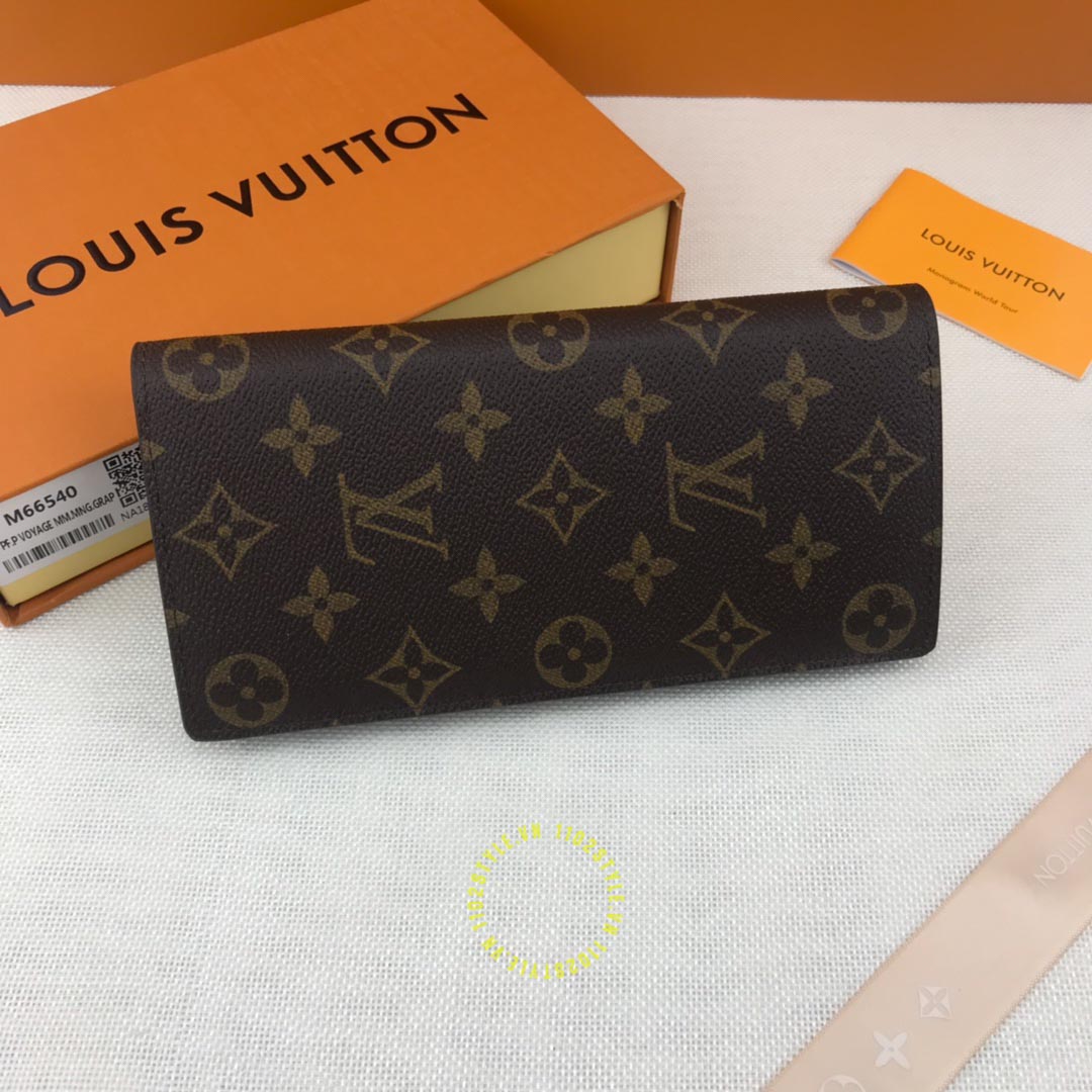 Giới thiệu chung về mẫu ví LV gập nam màu nâu hoạ tiết monogram