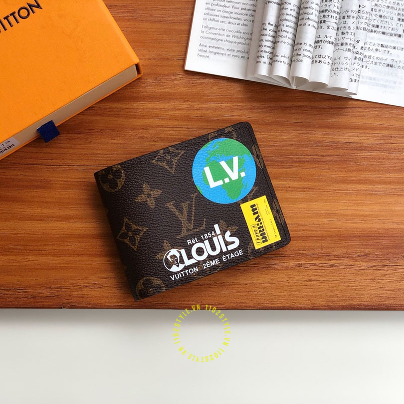 ví ngắn lv nam auth