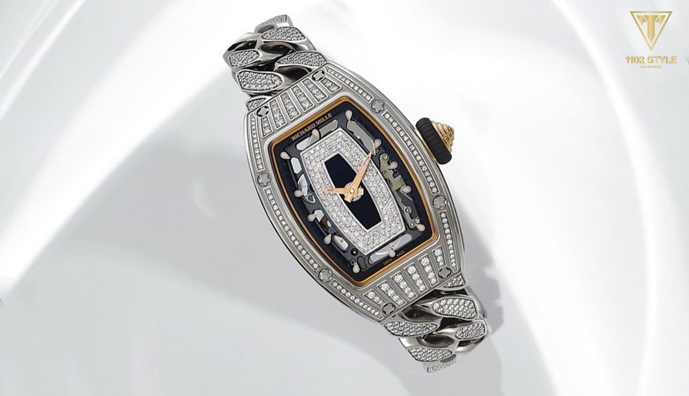 Vỏ đồng hồ Richard Mille nữ được chế tác từ vật liệu cao cấp