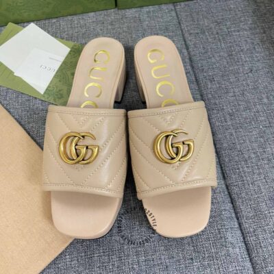 Dép cao gót Gucci nữ