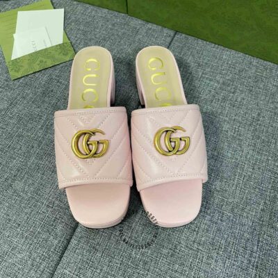 Dép cao gót Gucci nữ