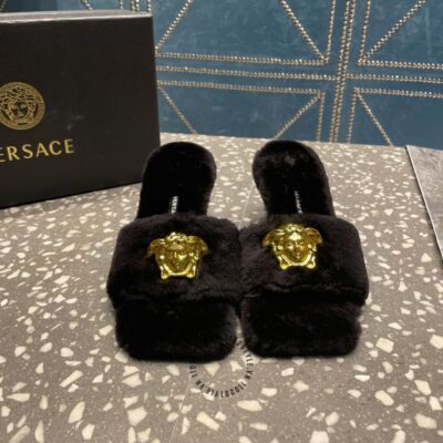 Dép cao gót Versace nữ