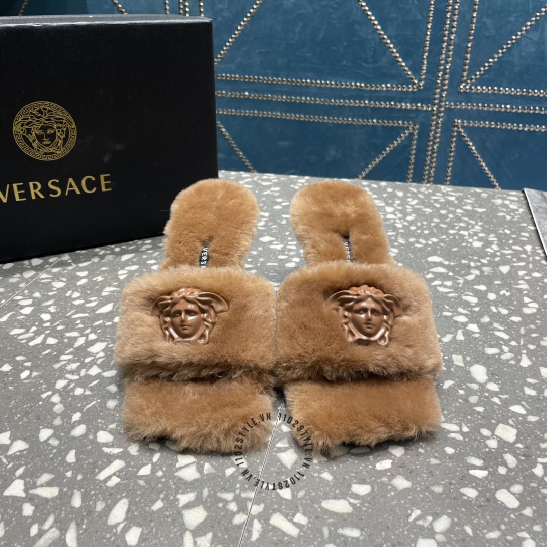 Dép cao gót Versace nữ