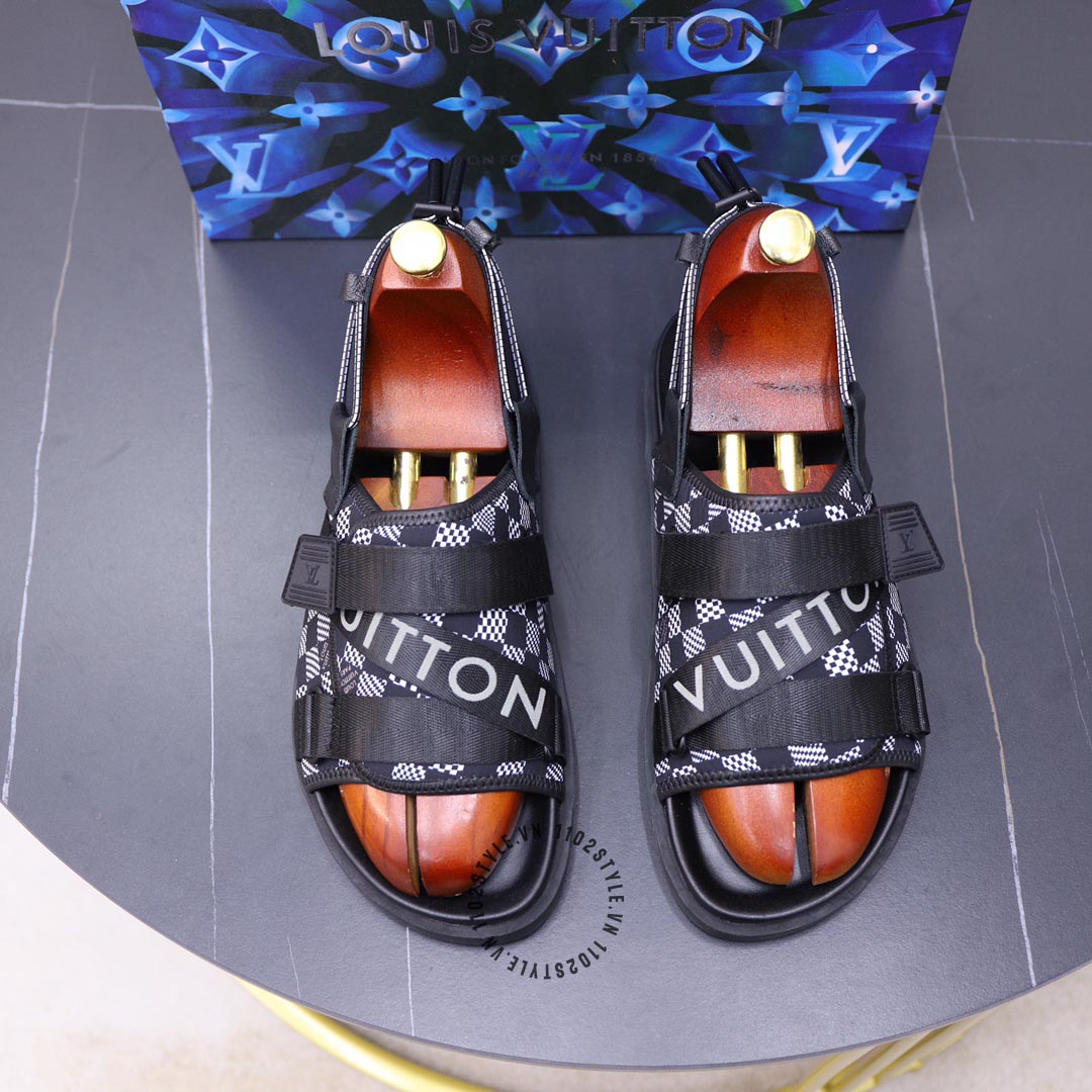 Dép sandal LV nam hàng hiệu