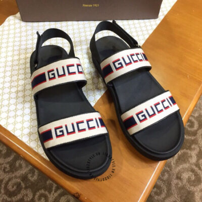 Dép sandal nam Gucci