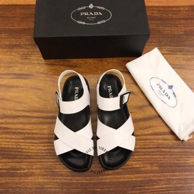 Dép sandal nam Prada