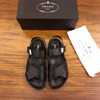 Dép sandal nam Prada