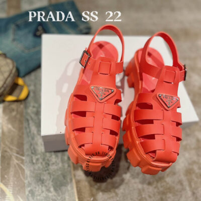 Dép sandal nữ Prada