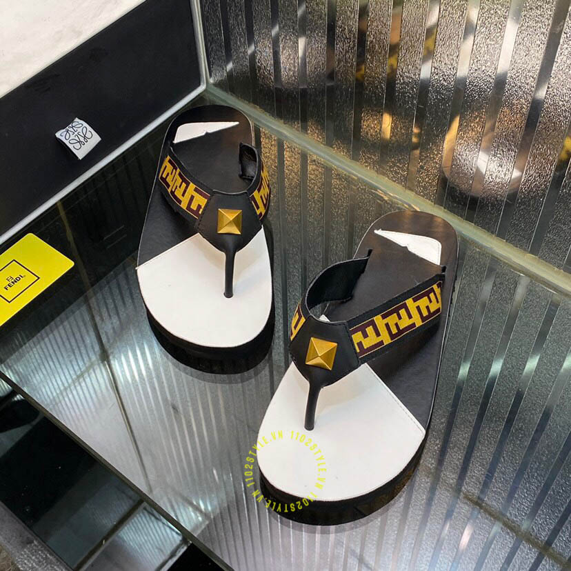 dép xỏ ngón fendi nam