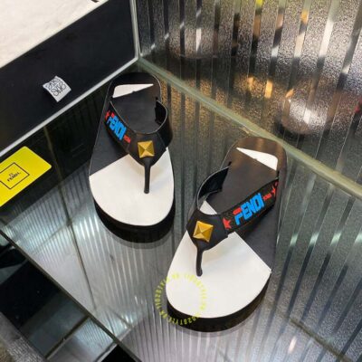 dép xỏ ngón fendi nam