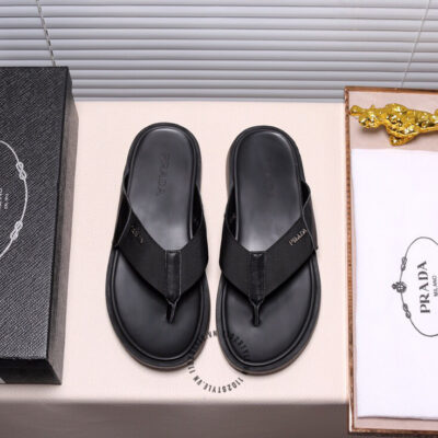 Dép xỏ ngón Prada nam