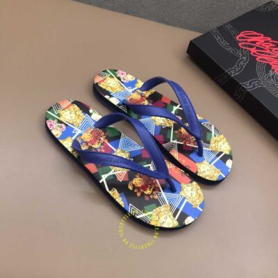 dép xỏ ngón versace nam