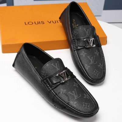 giày lười da nam LV siêu cấp