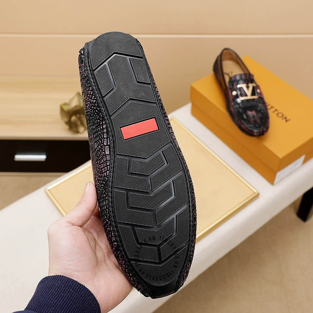 Hướng dẫn bảo quản Giày LV nam logo vàng super fake