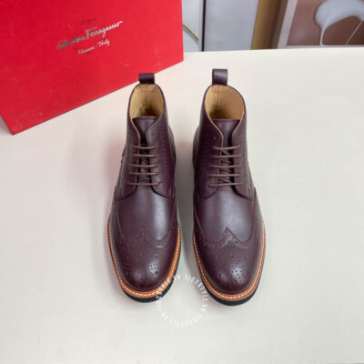 giày Salvatore họa tiết