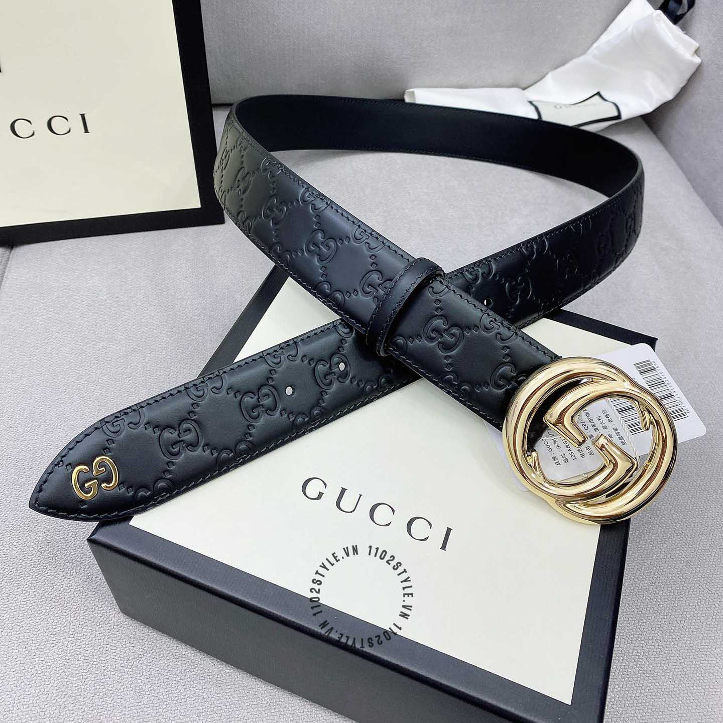 Thiết kế độc đáo riêng biệt của dây nịt Gucci