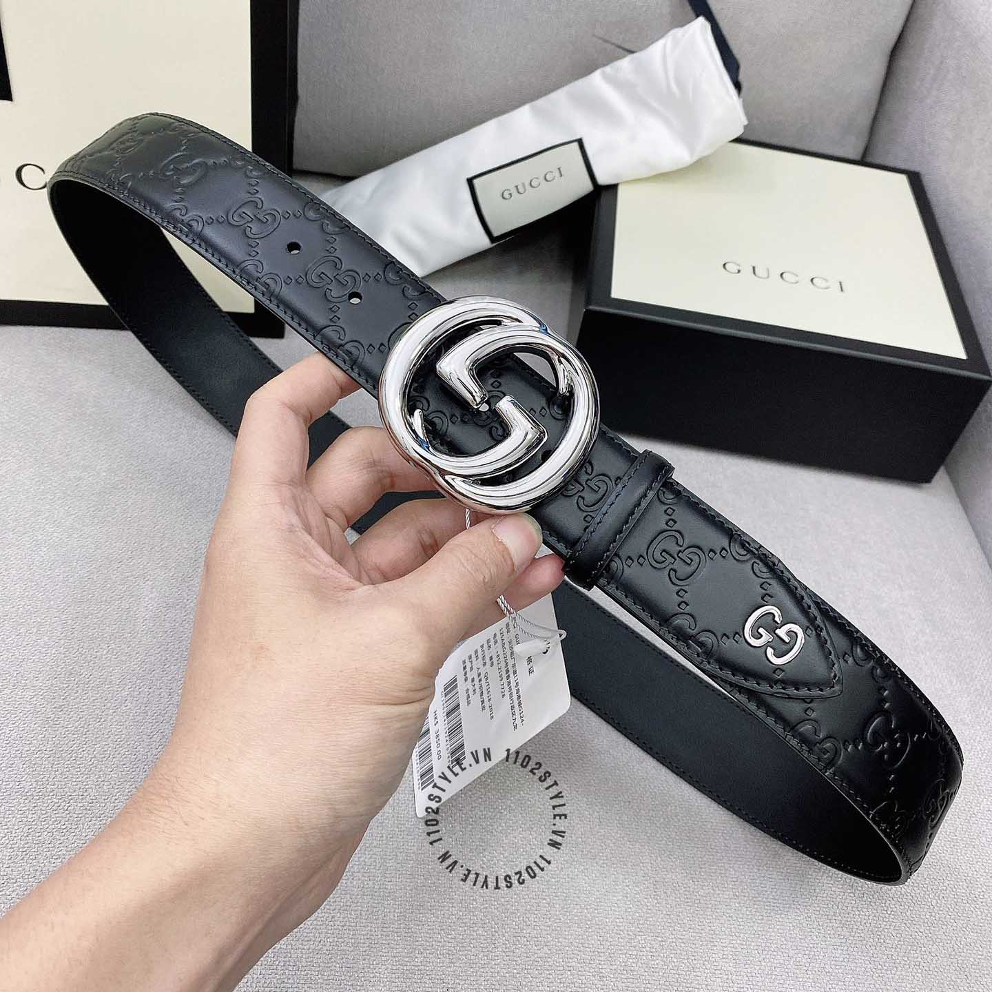 Thiết kế độc đáo của dây nịt Gucci nam