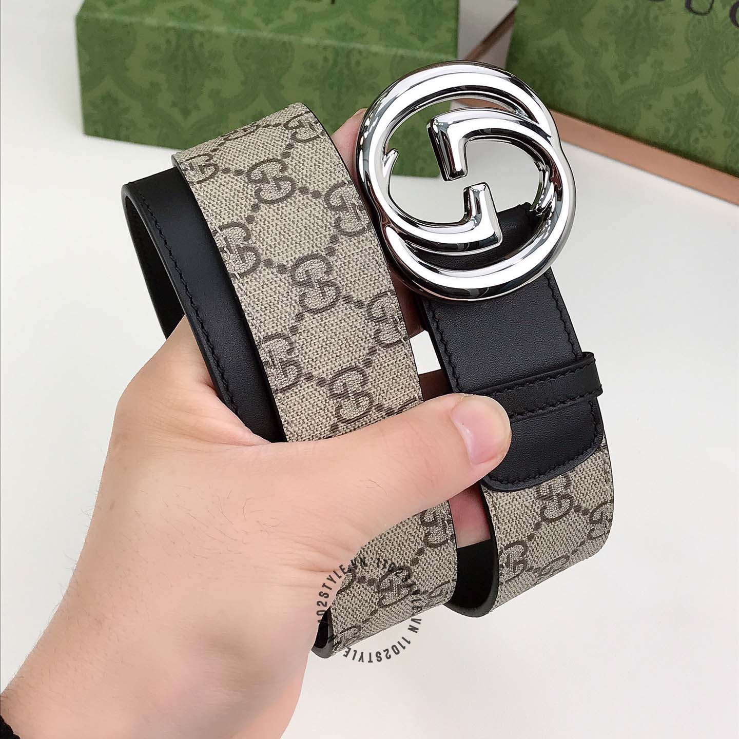 Màu sắc của thắt lưng Gucci nam siêu cấp