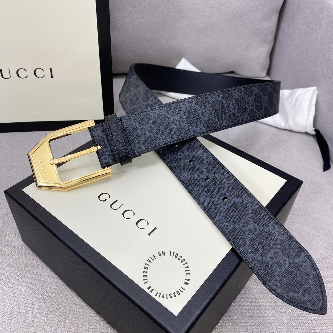 Thiết kế và chất liệu da của thắt lưng Gucci nam siêu cấp