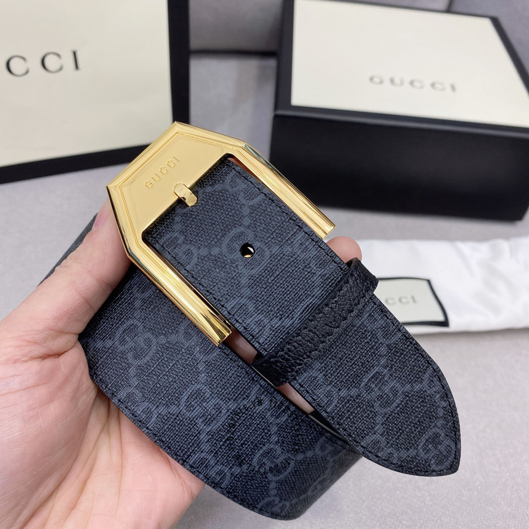 Màu sắc của thắt lưng Gucci nam siêu cấp mặt khóa vàng dây họa tiết