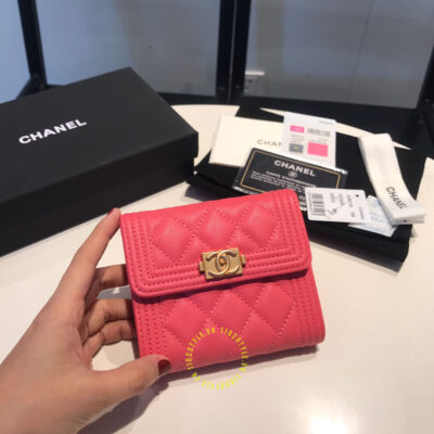 ví ngắn chanel nữ