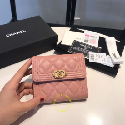 ví ngắn chanel nữ