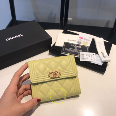 ví ngắn chanel nữ