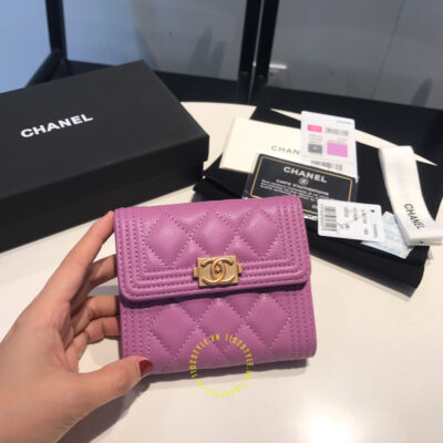 ví ngắn chanel nữ