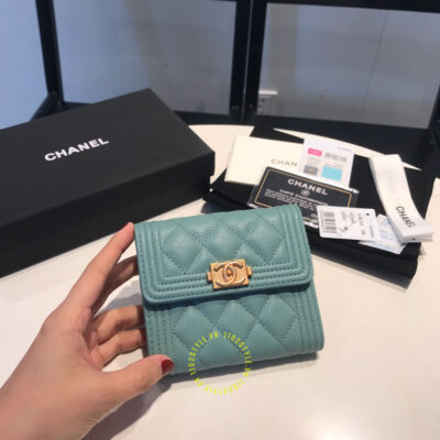 ví ngắn chanel nữ
