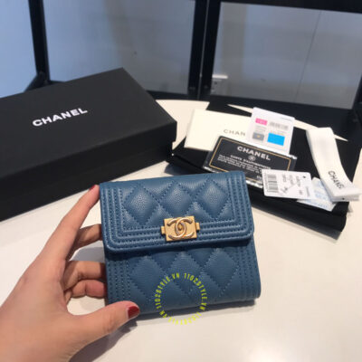 ví ngắn chanel nữ