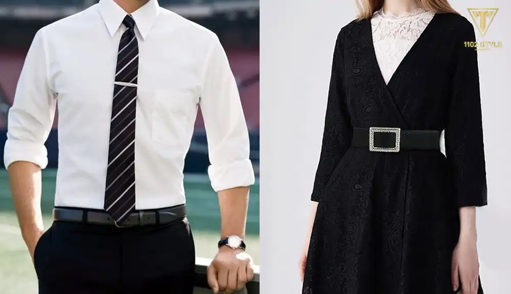 Bật mí cách kết hợp thắt lưng với quần áo cực đẹp