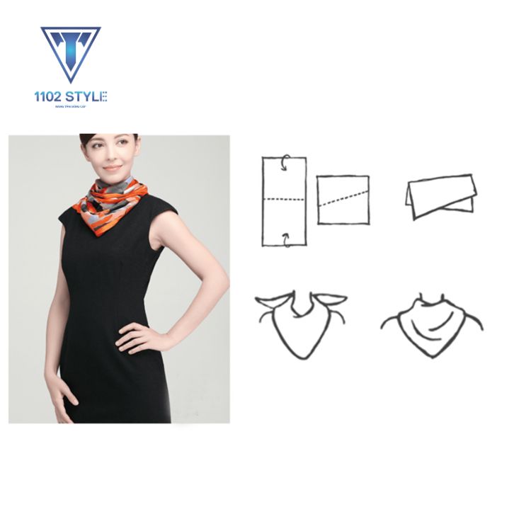 Thắt khăn lụa kiểu cao bồi