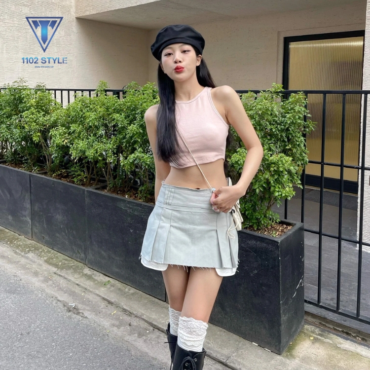 Áo croptop phù hợp dáng người nào? - croptop là gì