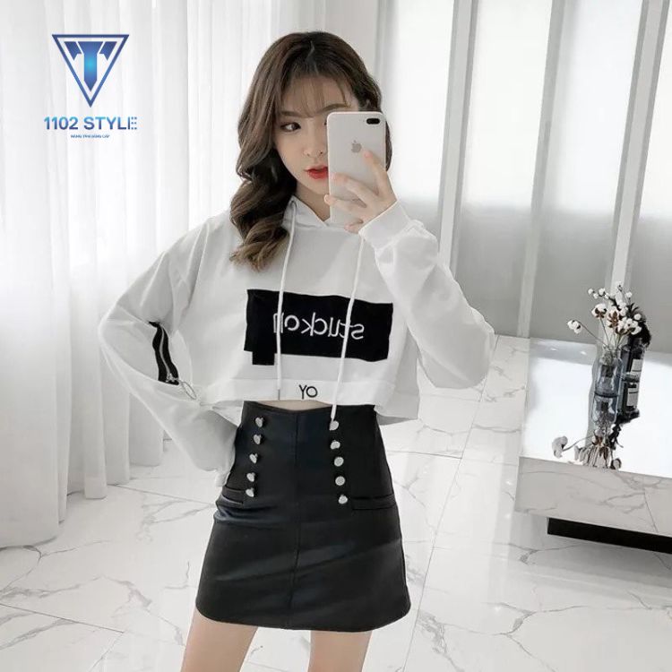 Áo croptop tay dài là gì?