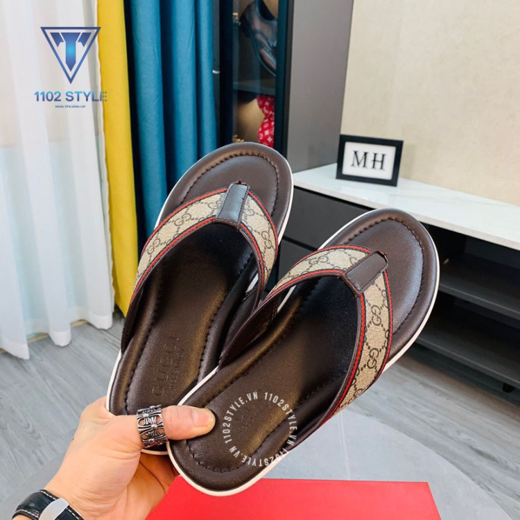 Dép kẹp nam hàng hiệu Gucci
