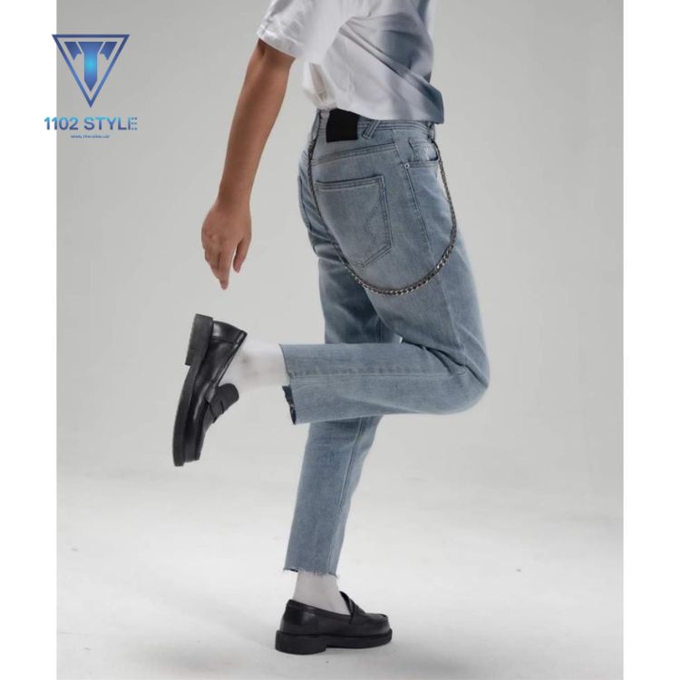 giày phối với quần jean