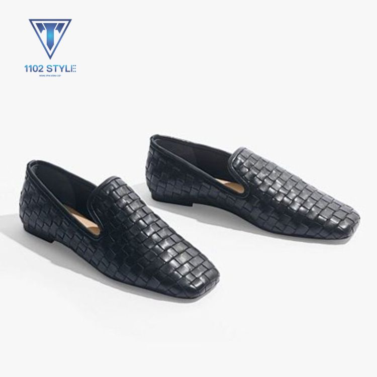 phối đồ với giày loafer nữ