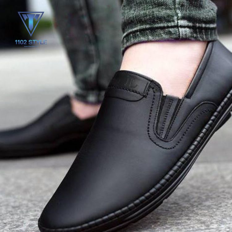 Phối đồ giày lười phong cách đường phố bụi bặm