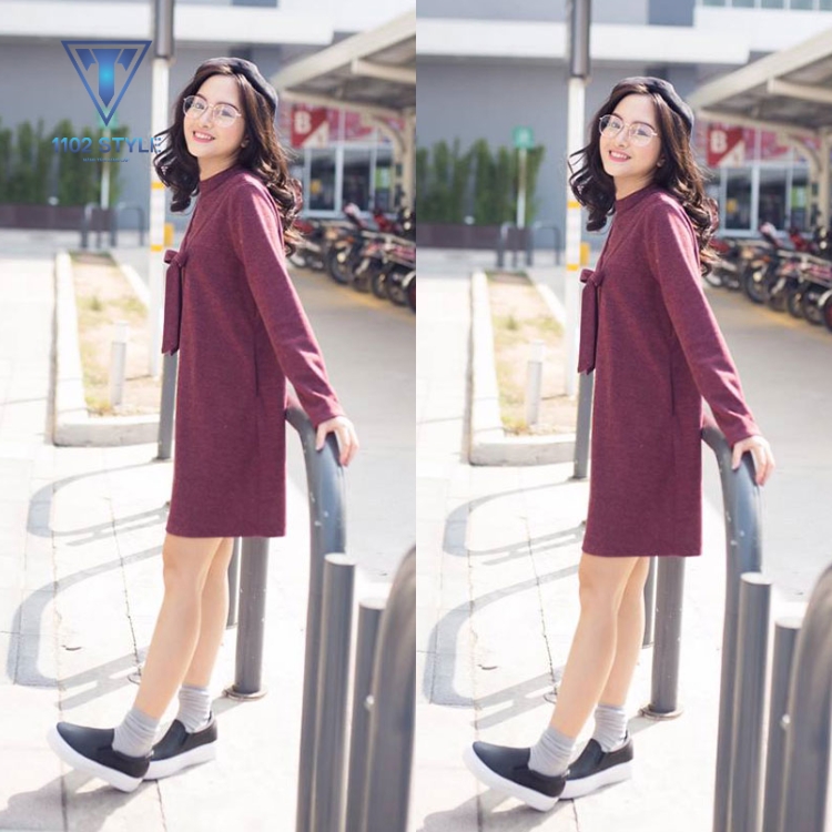 phối đồ với giày lười nữ