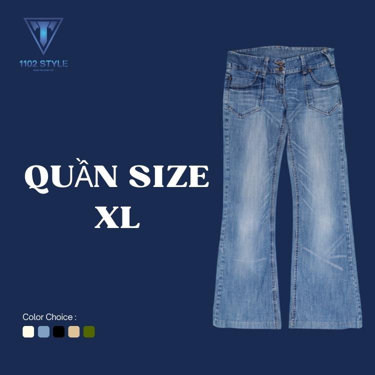 Quần size XL là bao nhiêu kg? Tương đương với số bao nhiêu?