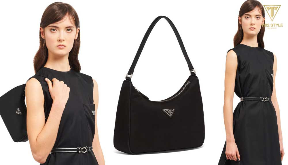 Túi kẹp nách Prada Nylon Belt Bag là một sản phẩm thời trang đẳng cấp của thương hiệu nổi tiếng Prada.