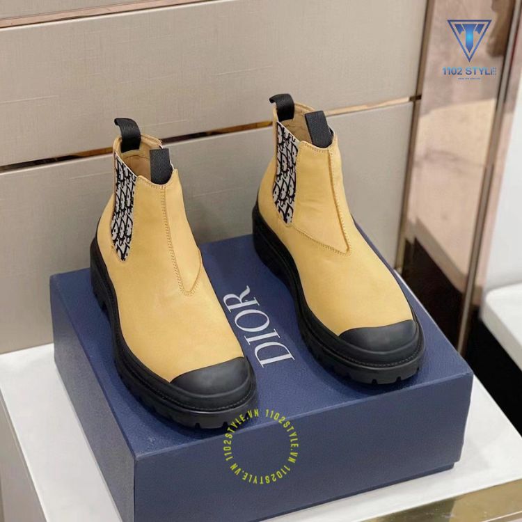 giày dior cổ cao phối đồ
