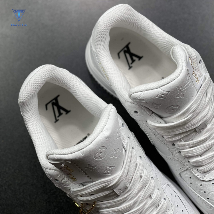 Giày Air Force 1 x Louis Vuitton màu trắng