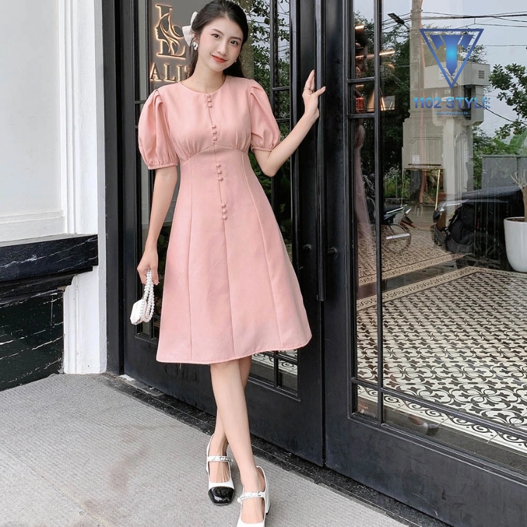 người béo nên mặc váy kiểu gì
